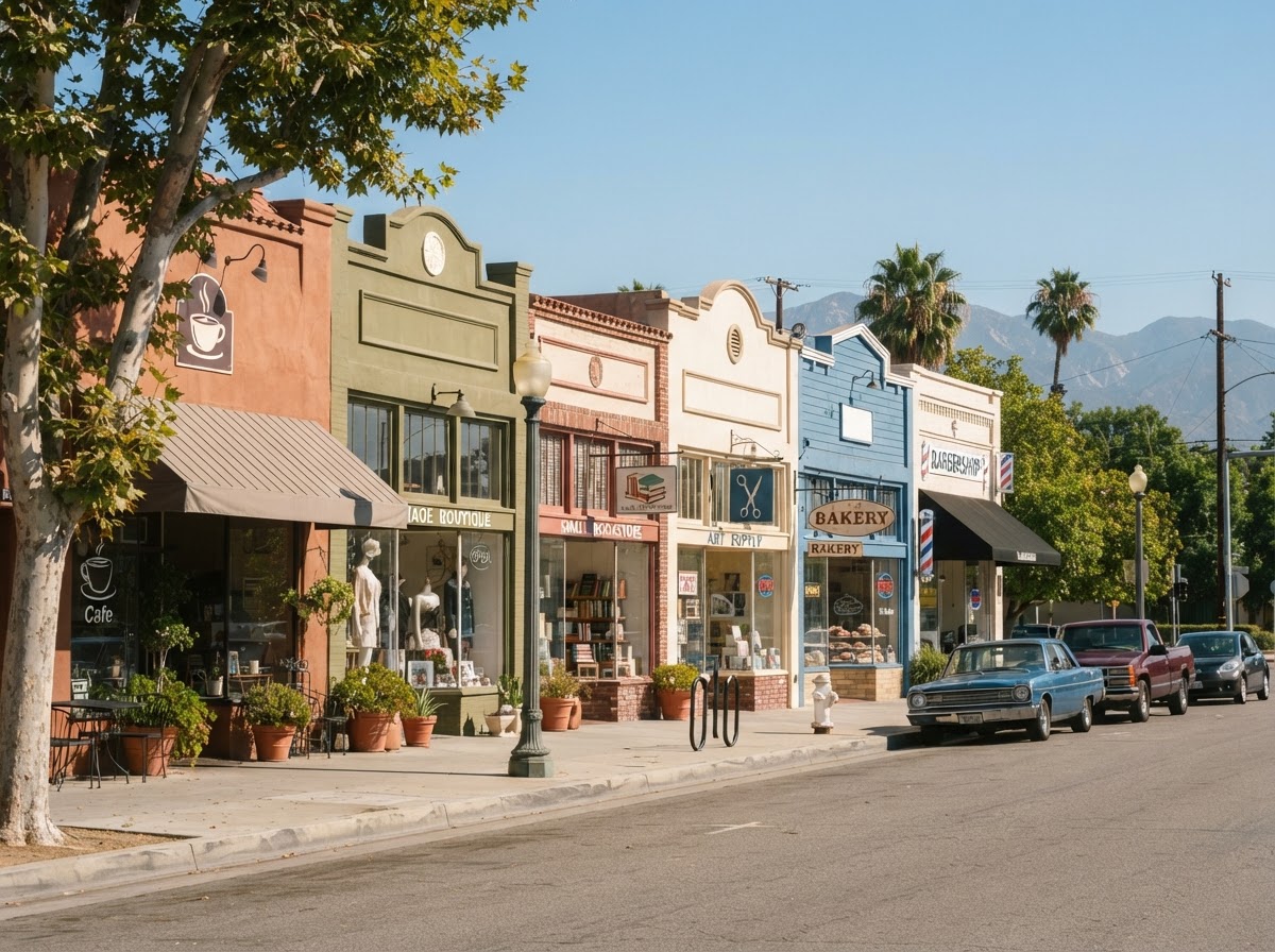 A welcoming local storefront in the San Gabriel Valley, representing the Fontana business community