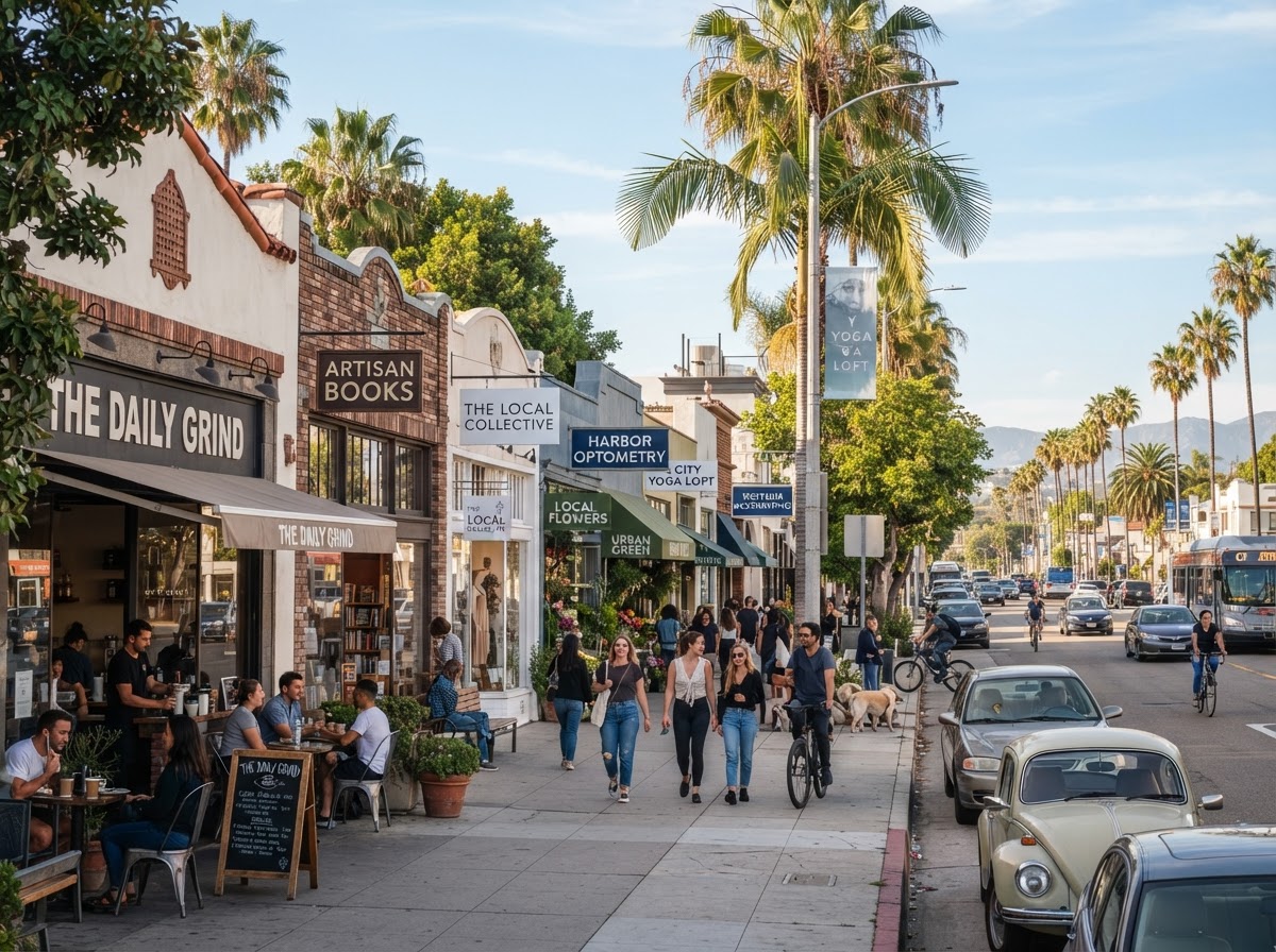 A welcoming local storefront in the San Gabriel Valley, representing the Los Angeles business community
