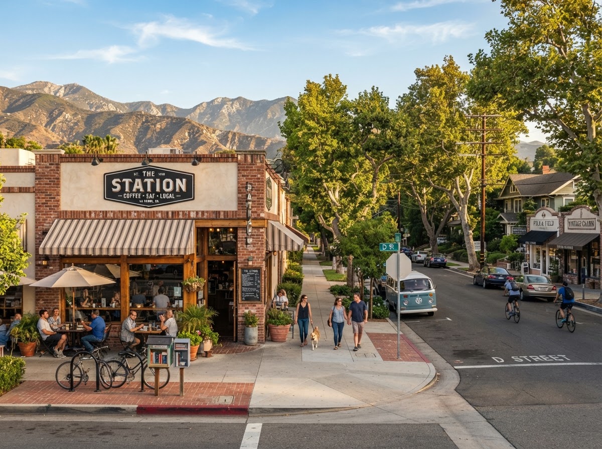 A welcoming local storefront in the San Gabriel Valley, representing the La Verne business community