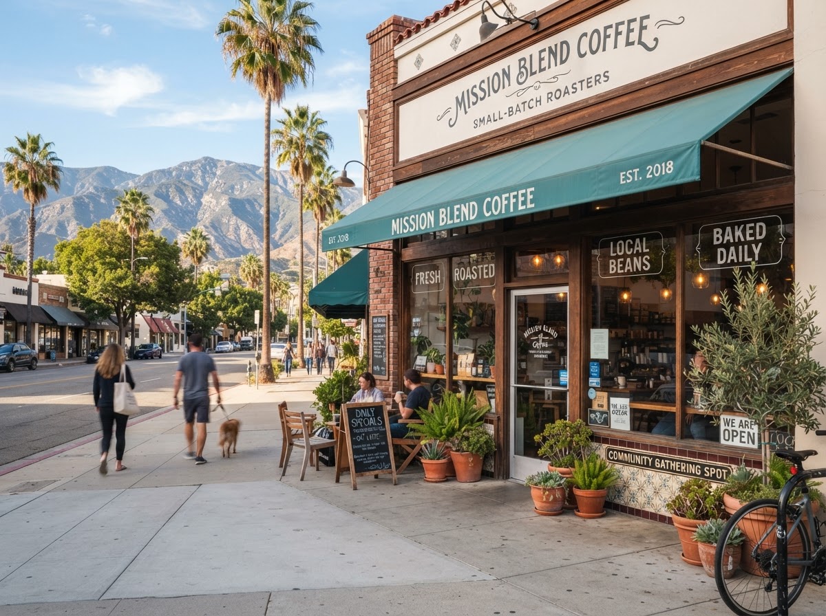 A welcoming local storefront in the San Gabriel Valley, representing the Arcadia business community
