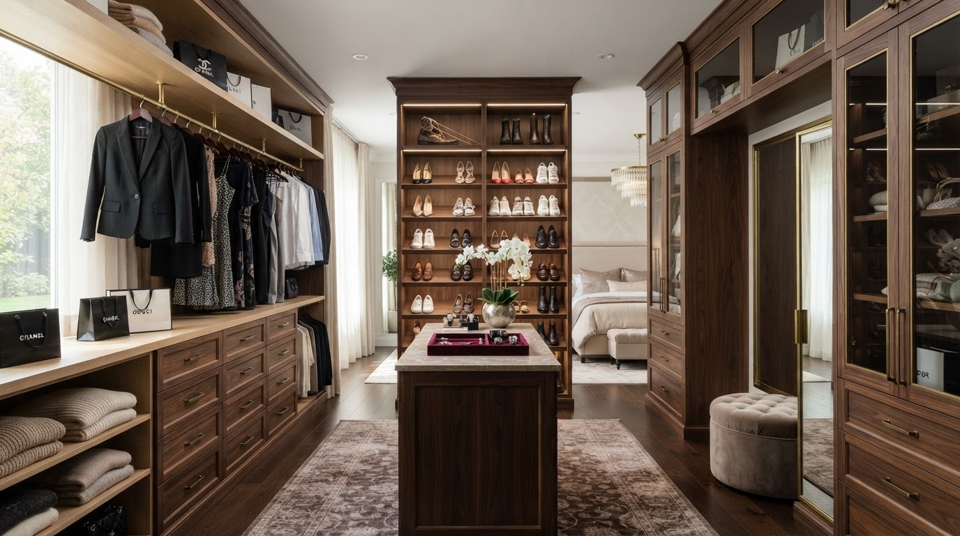 Custom Closet Design & Installation in Windsor-Essex by Limitless Homes & Construction Ltd