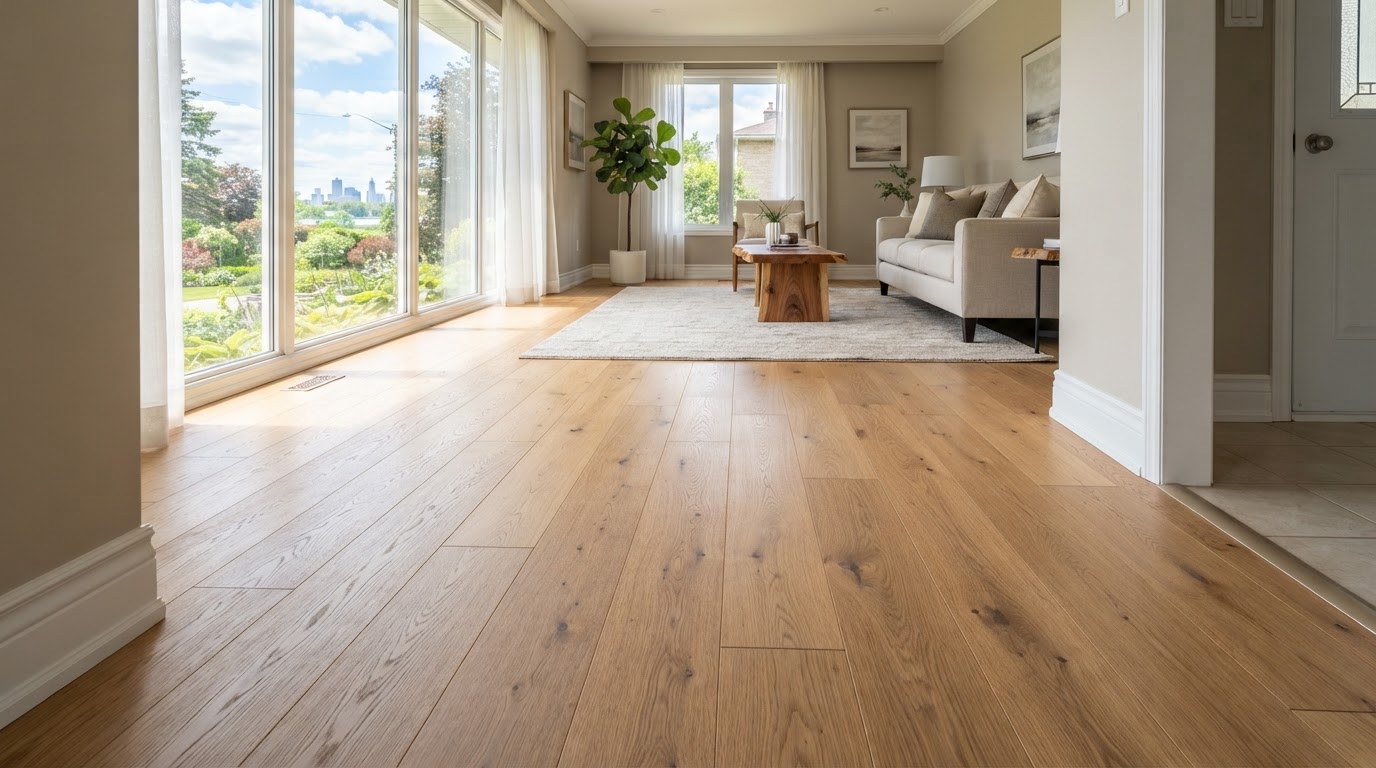 Hardwood Flooring Installation in Windsor-Essex by Limitless Homes & Construction Ltd