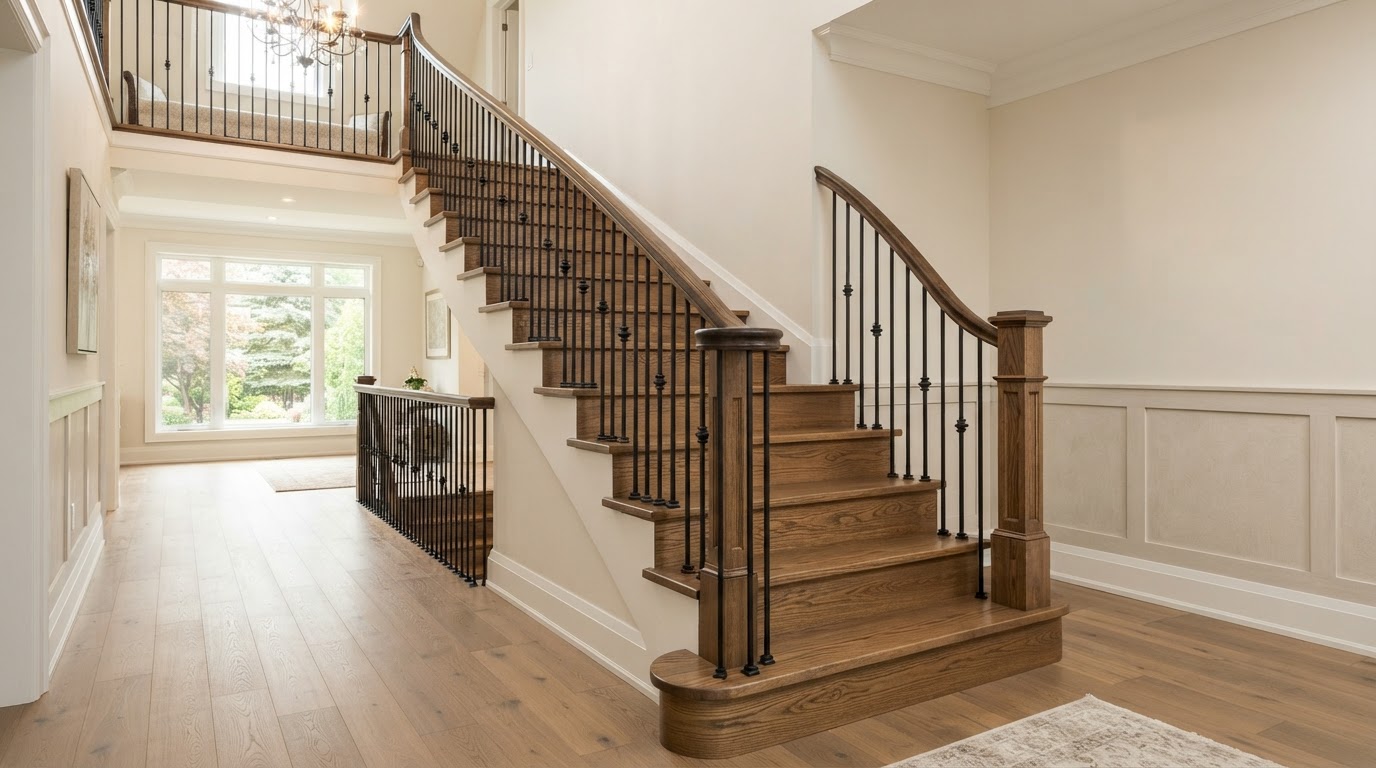 Staircase Construction & Installation in Windsor-Essex by Limitless Homes & Construction Ltd