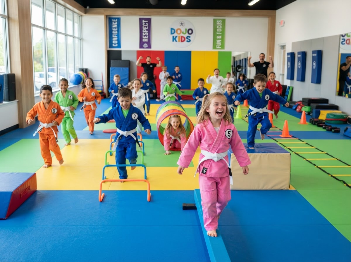 Modern safe martial arts dojo