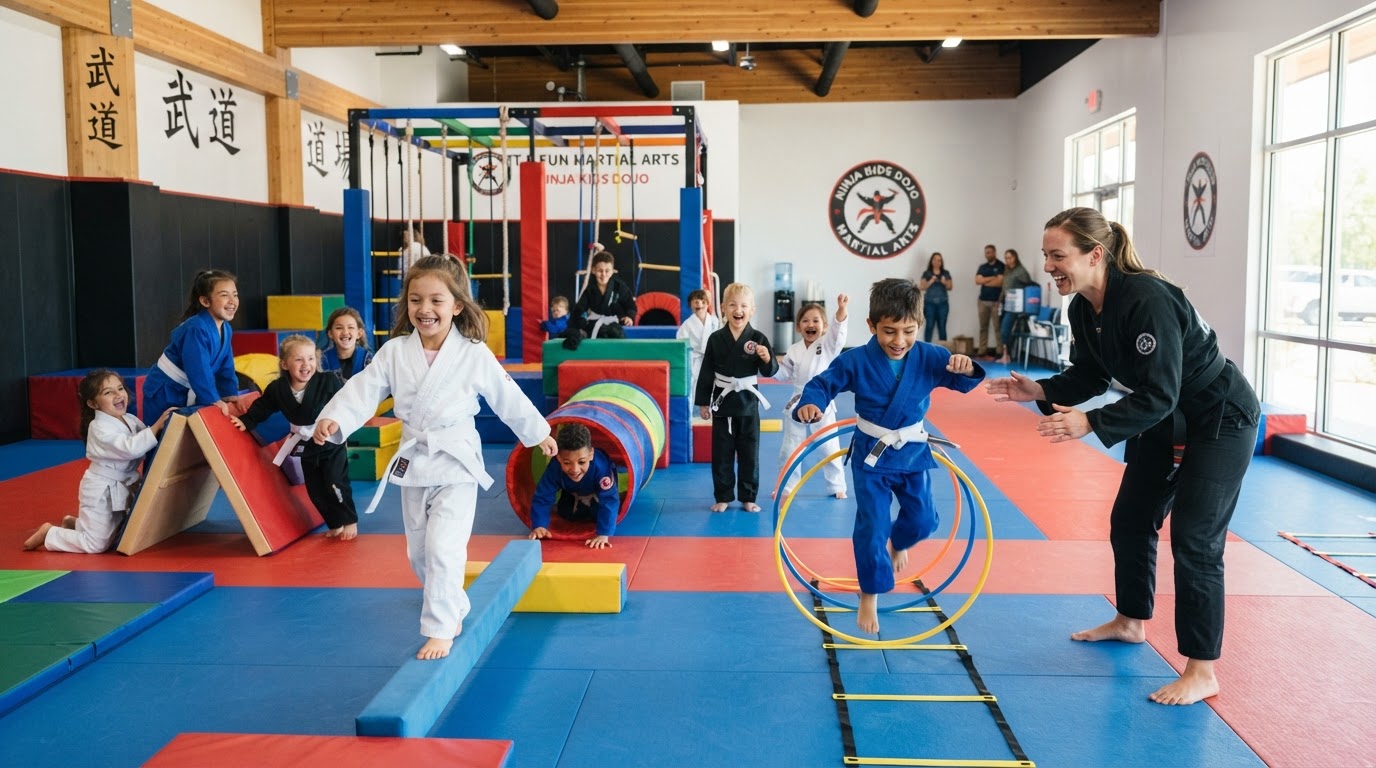 Lil' Ninjas Dojo martial arts kids class