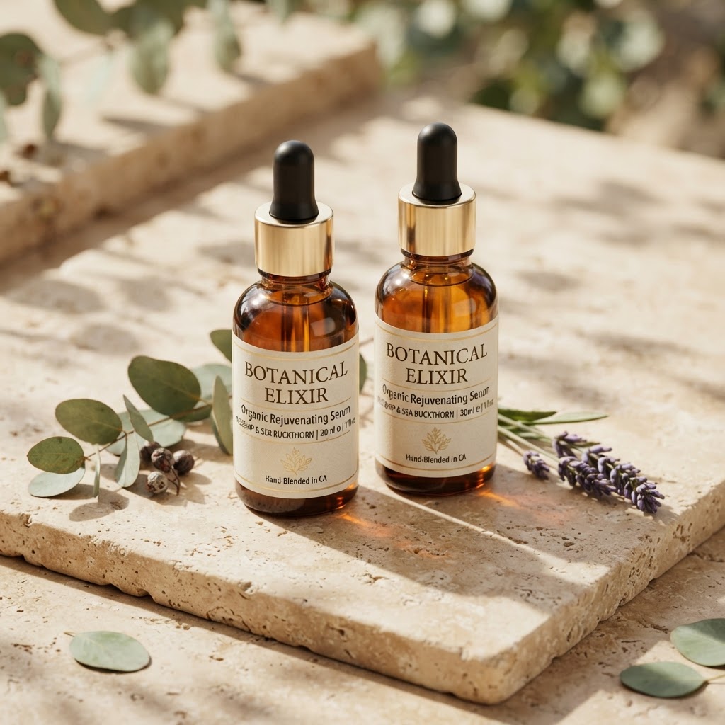 Studio botanical serums, oils, and restorative beauty elixirs