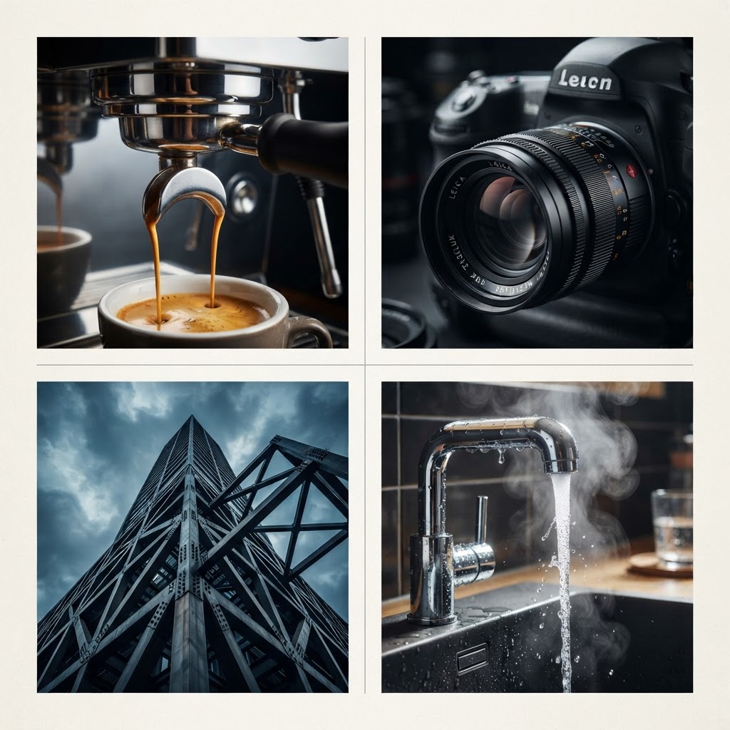 Contact sheet campaign — Motion Peak
