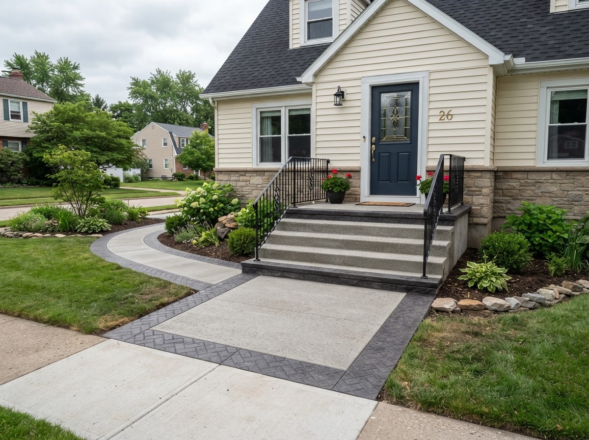 Front Walkway & Steps — Kenmore