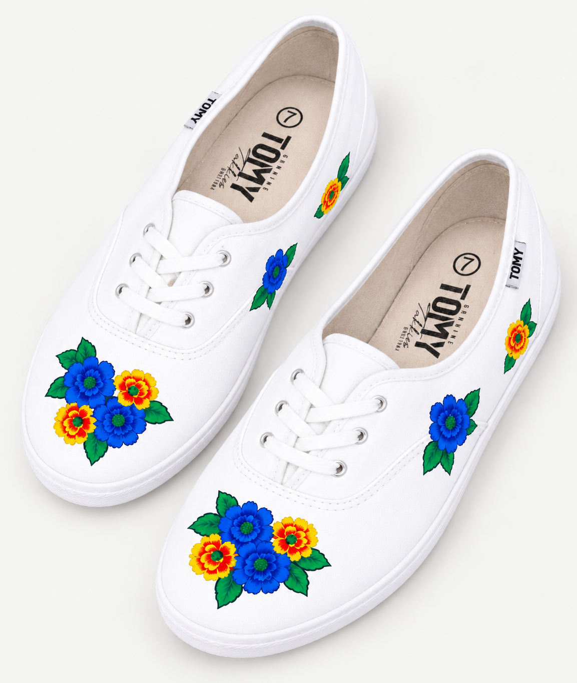 Canvas shoe printing