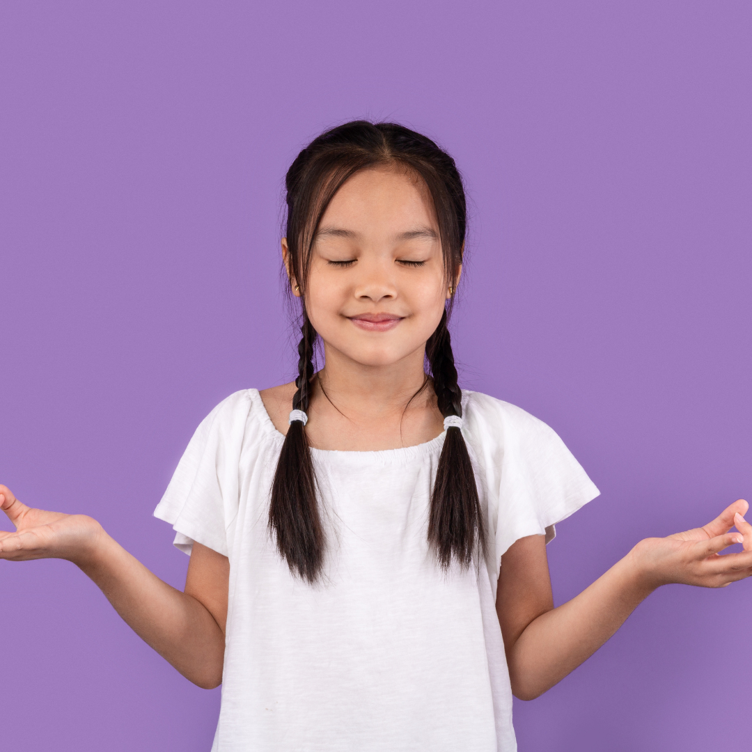 Mindset Matters - Girl meditating
