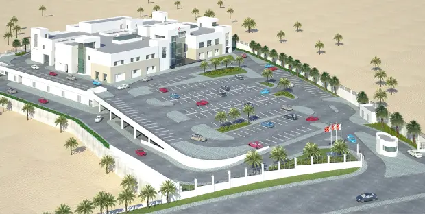 Landscaping Works for Kidney Dialysis Centre At East Riffa (Hunainiyah)-J2394