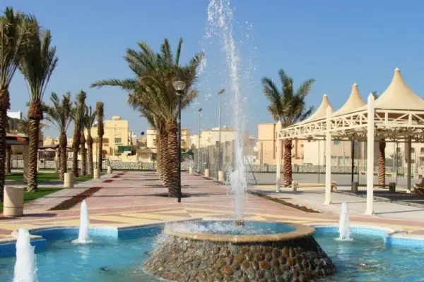 Landscaping, Irrigation,Fountain & Play Equipment at Hatam Al Taie Garden