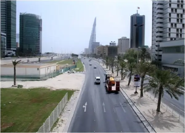 Road Marking at King Faizal Highway
