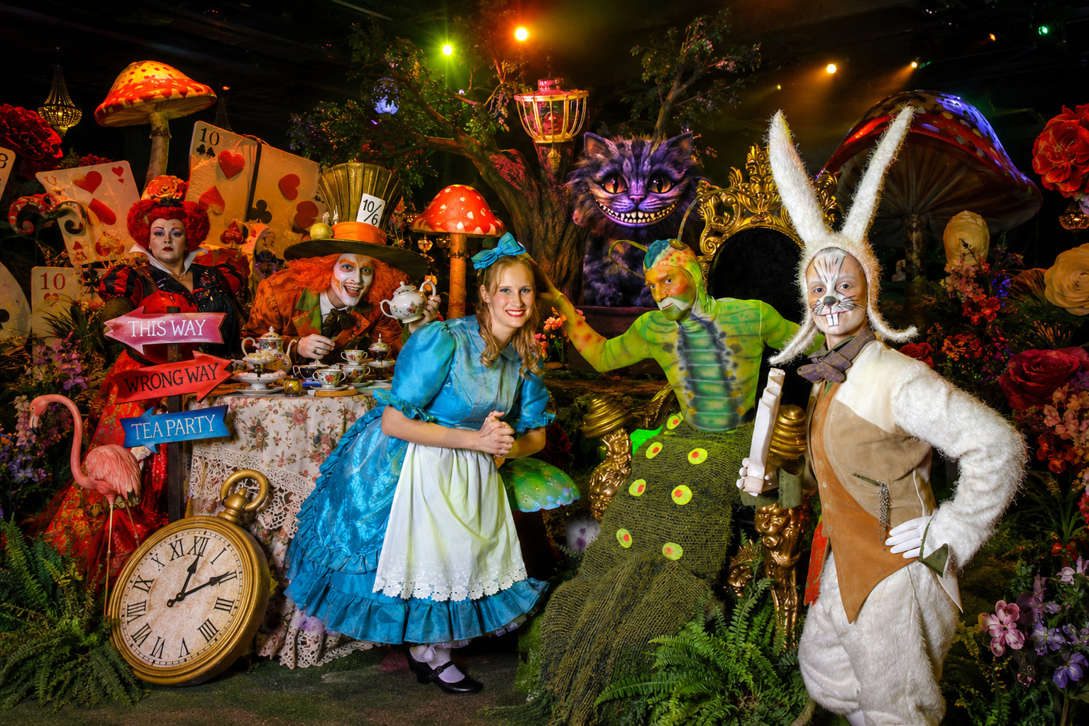 Methodist Hospital Alice In Wonderland Fundraising Gala curated by Xtrava