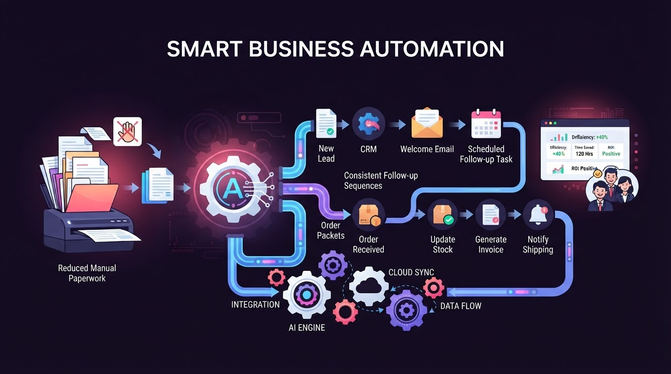 SMART BUSINESS AUTOMATION — DIGI5Y smart business element