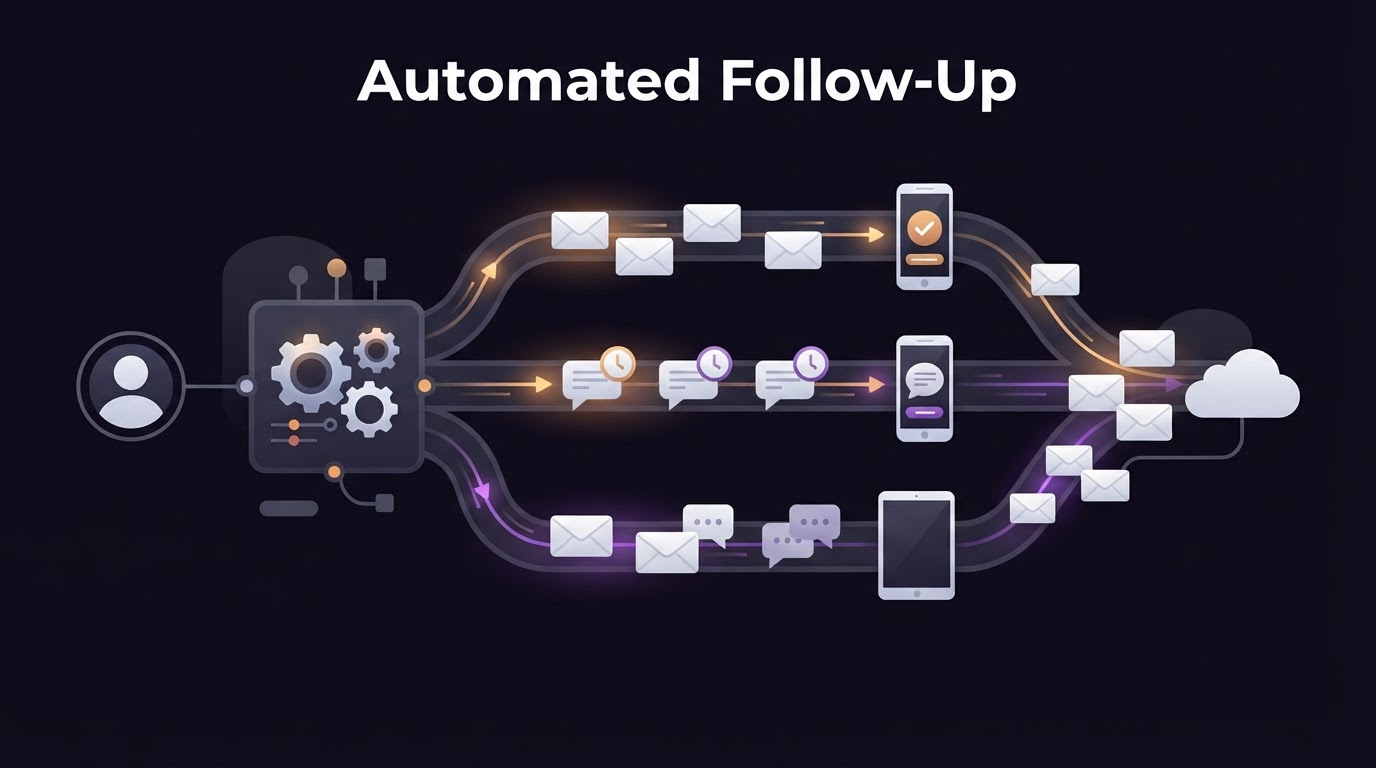 Step 05: AUTOMATED FOLLOW-UP in the DIGI5Y customer journey