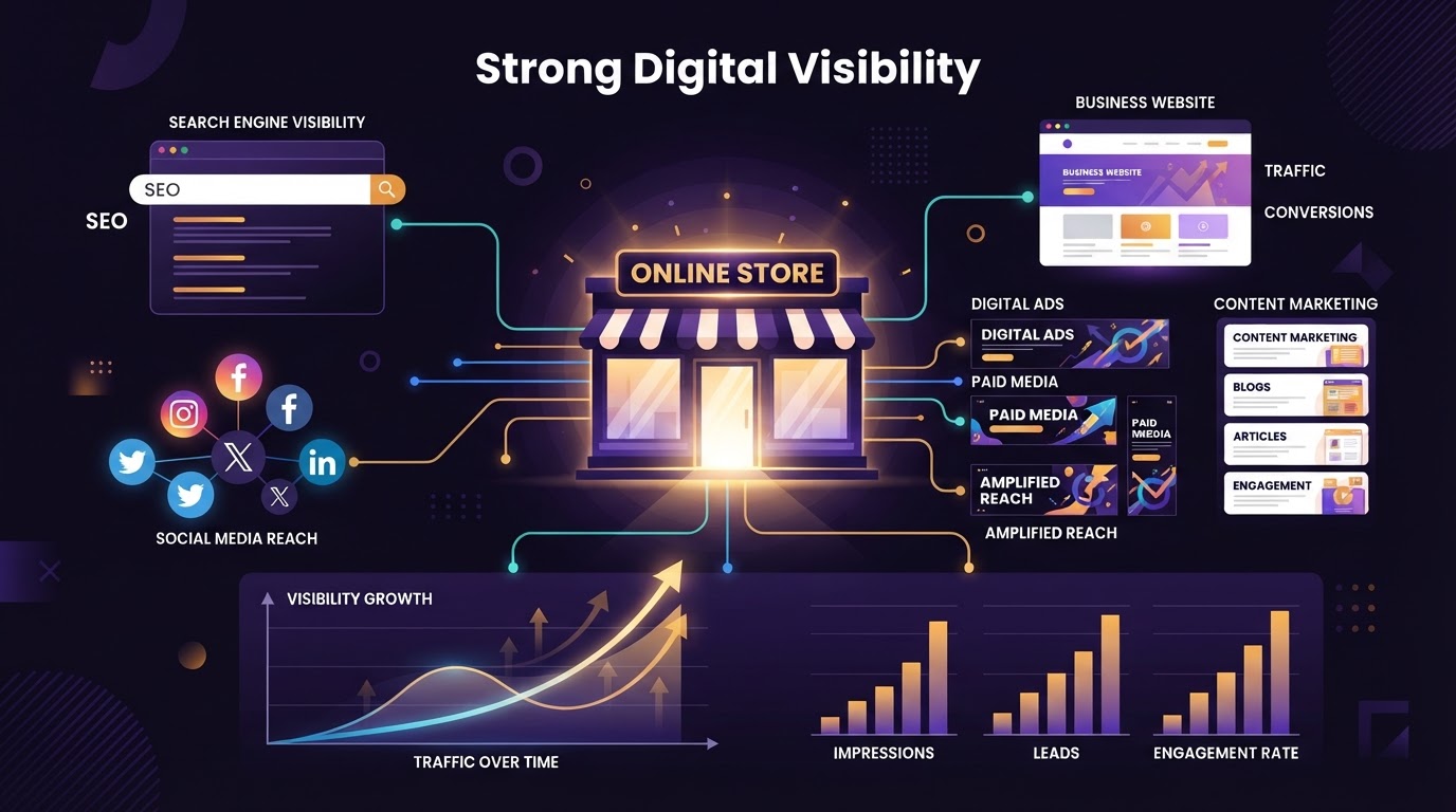 STRONG DIGITAL VISIBILITY — DIGI5Y smart business element
