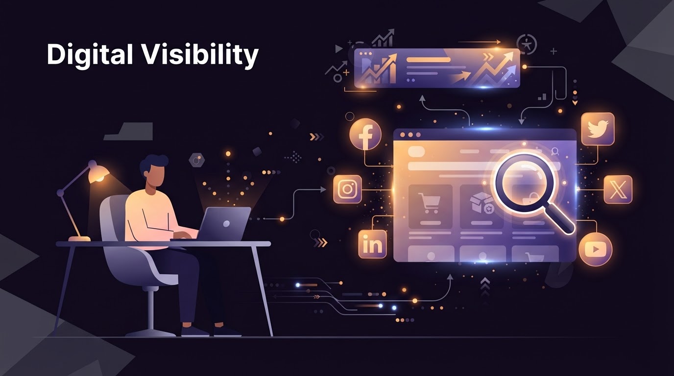 Step 01: DIGITAL VISIBILITY in the DIGI5Y customer journey
