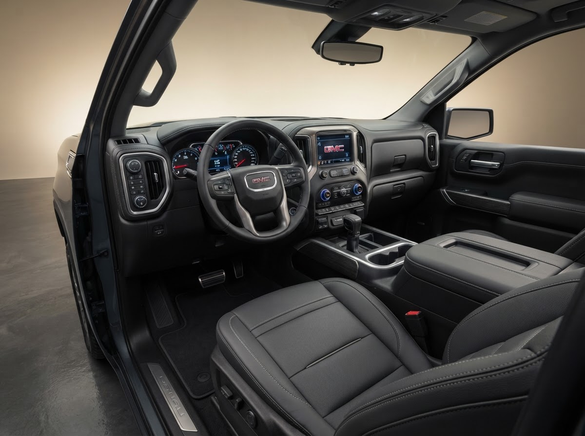 2019 GMC Sierra interior