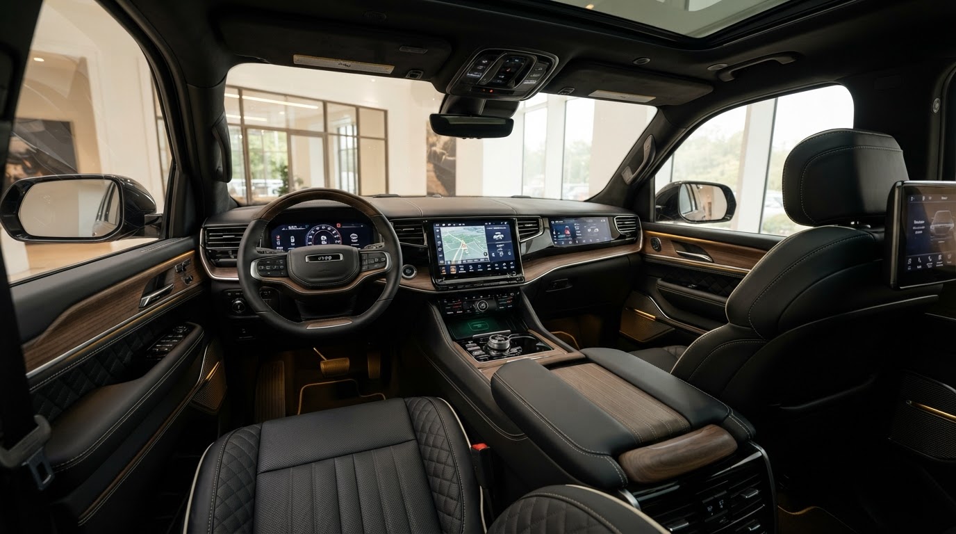 2023 Jeep Wagoneer interior