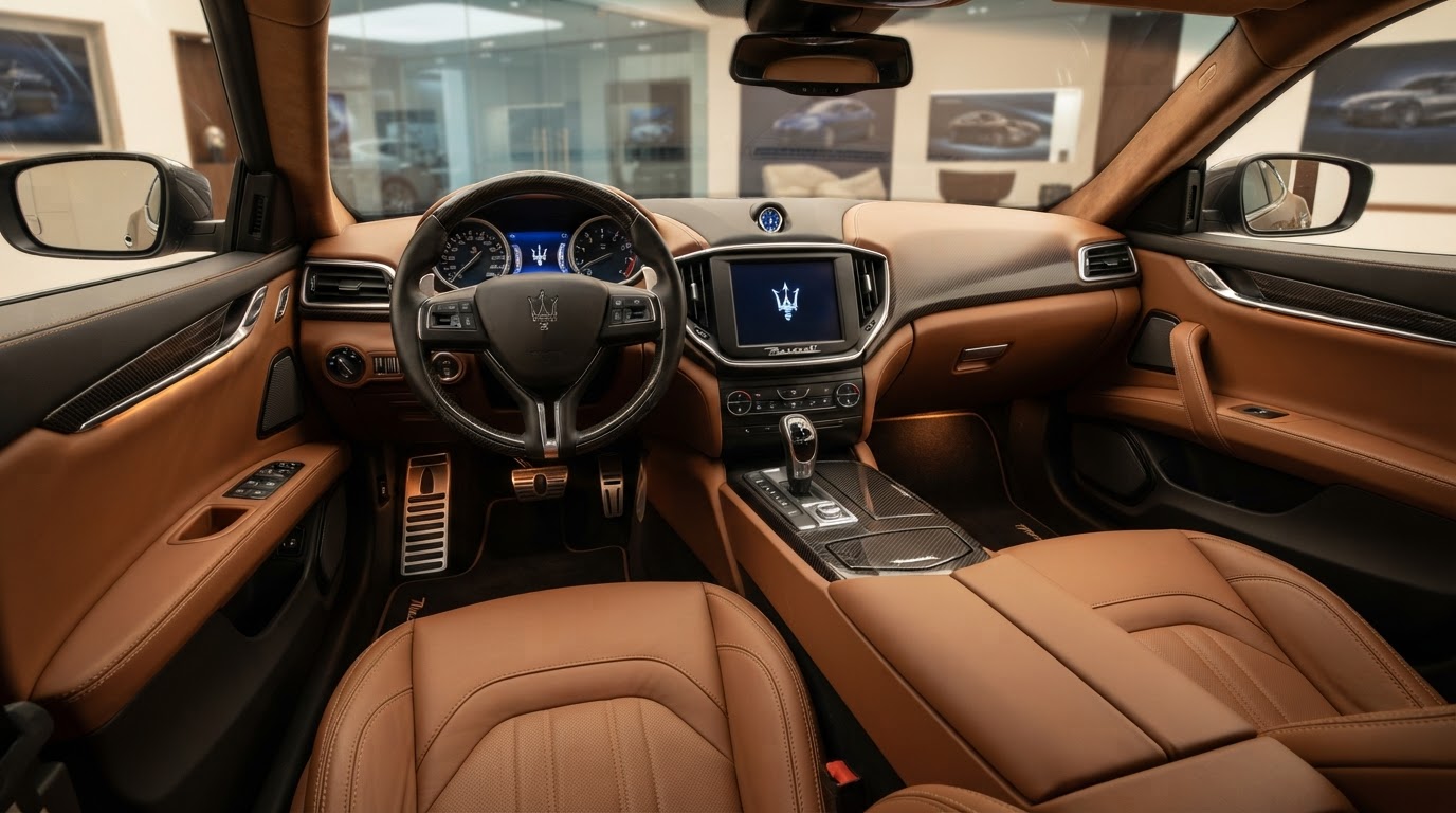 2018 Maserati Ghibli interior