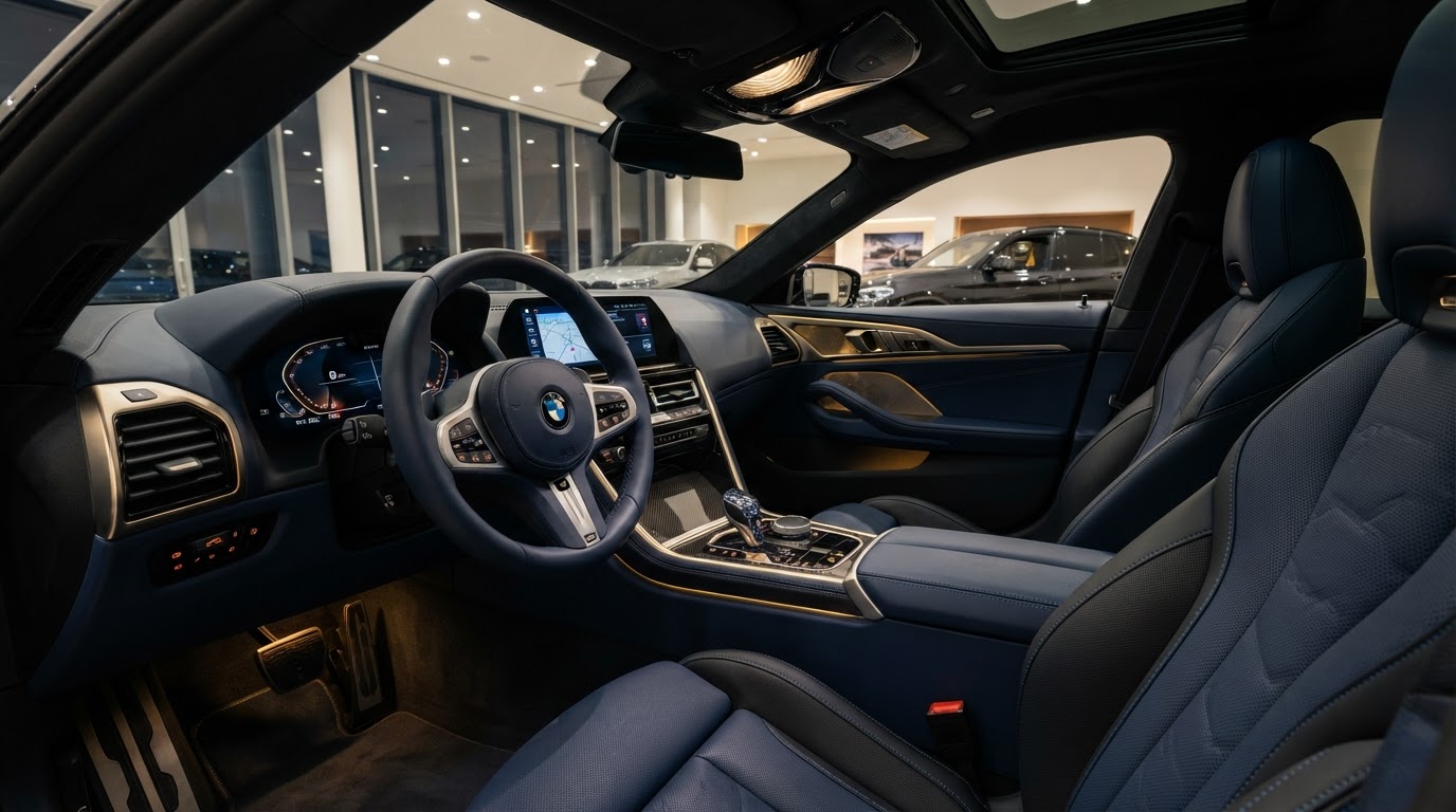 2025 BMW 840 interior