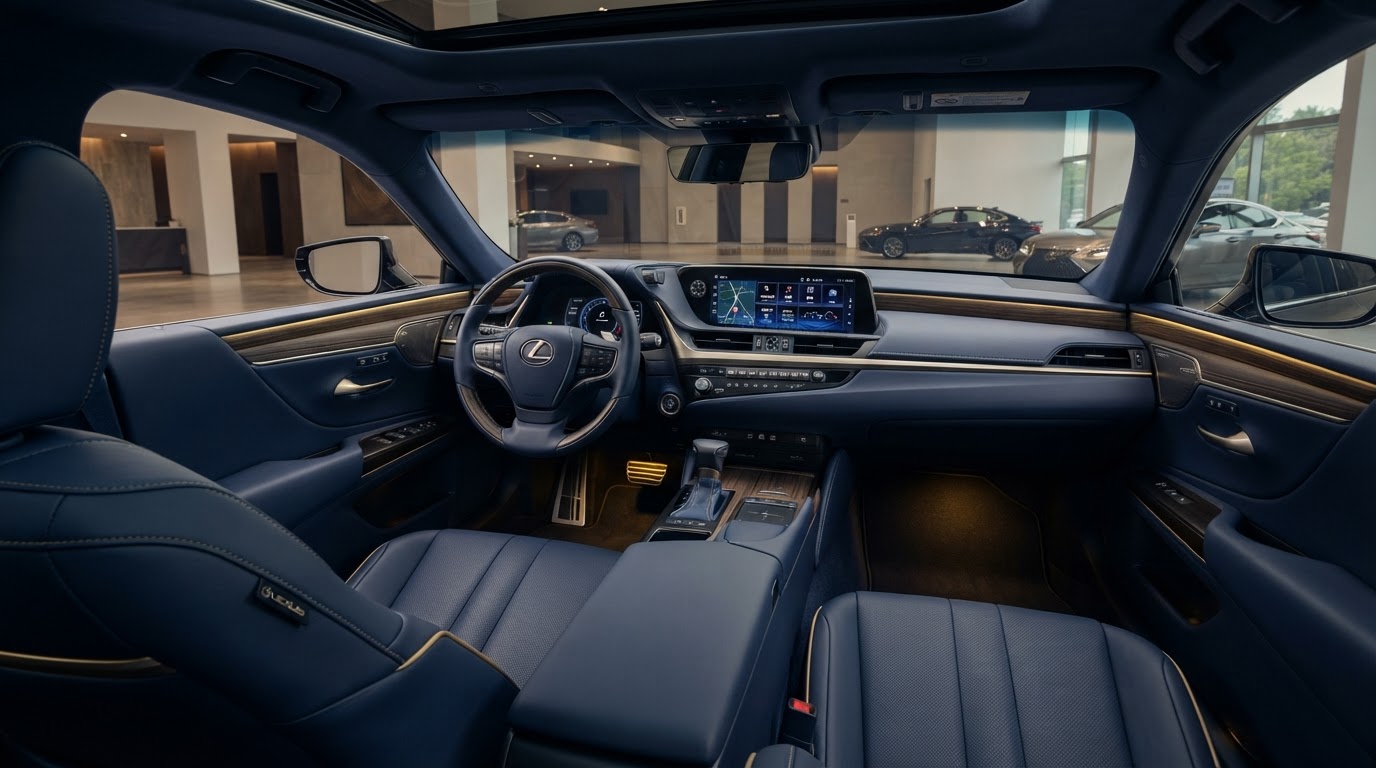 2023 Lexus 350 interior