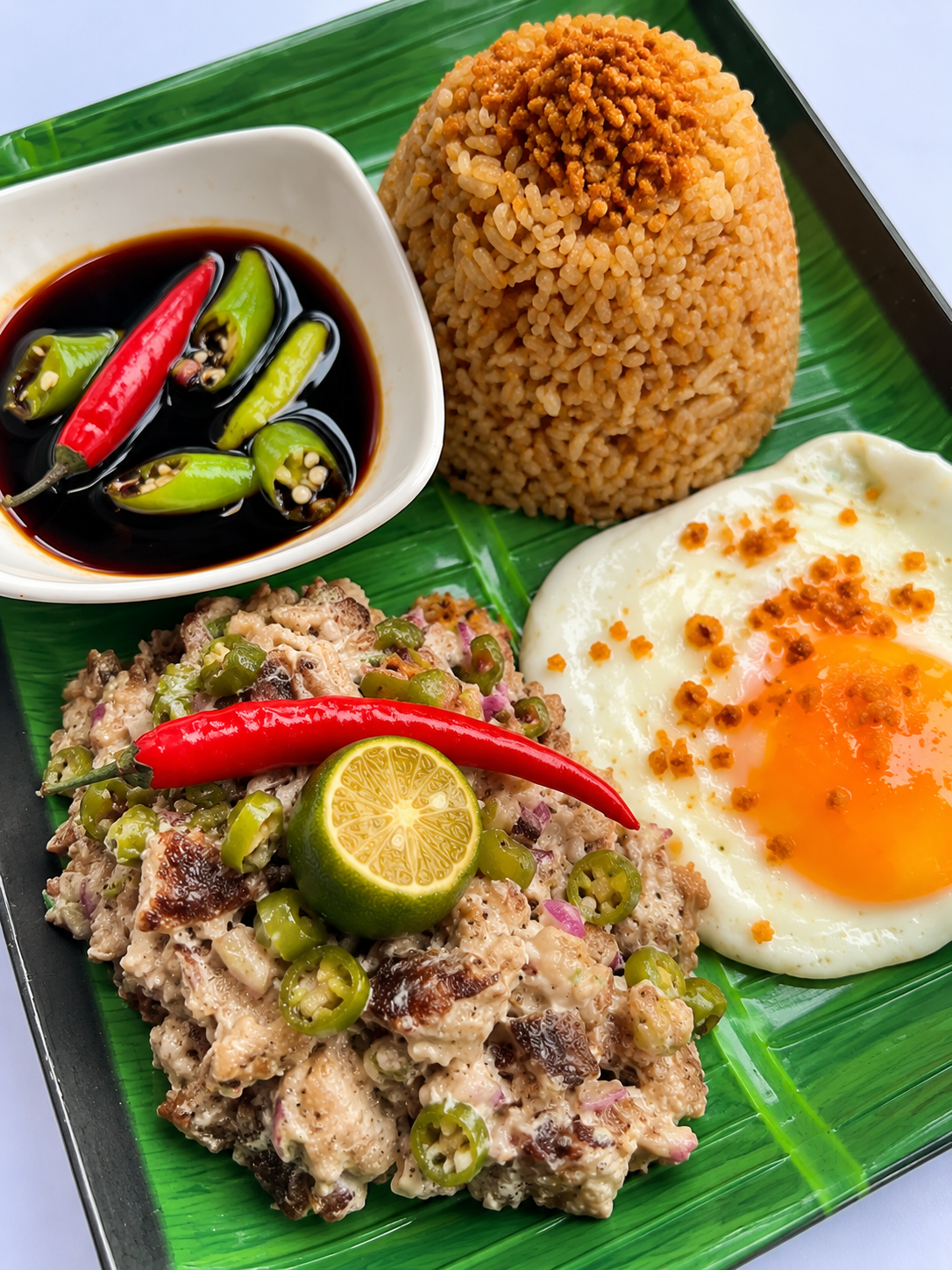 Signature Sizzling Sisig Silog