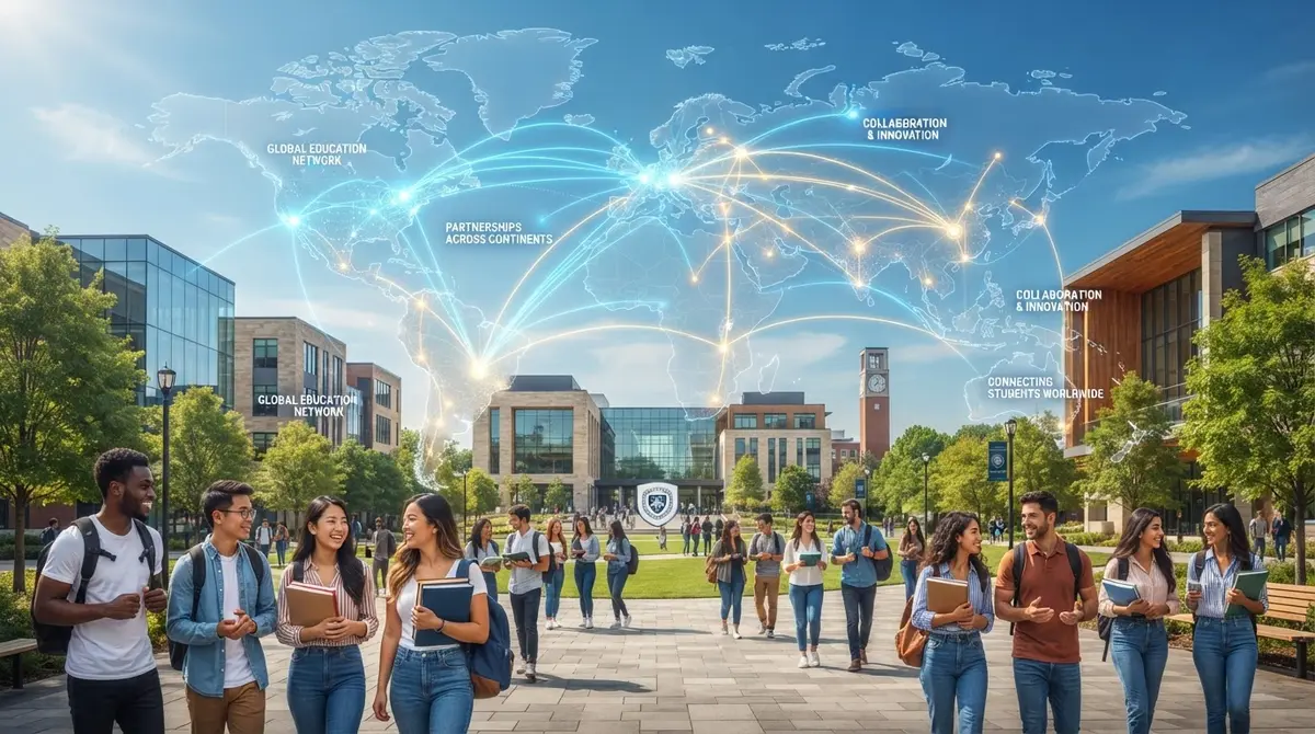 Global education network connecting providers with students