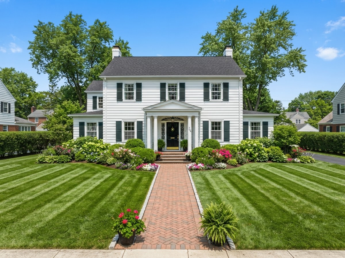 Lawn care work example 5