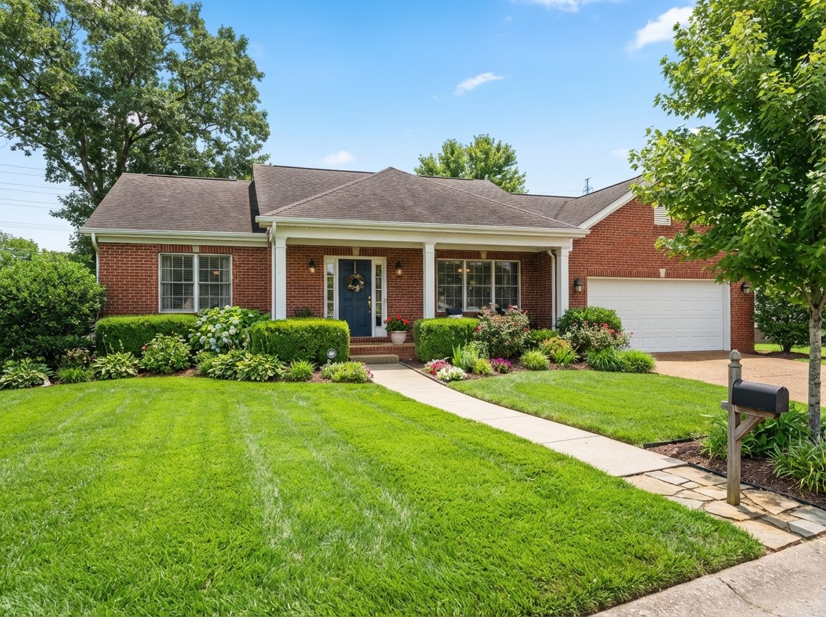 Lawn care work example 3