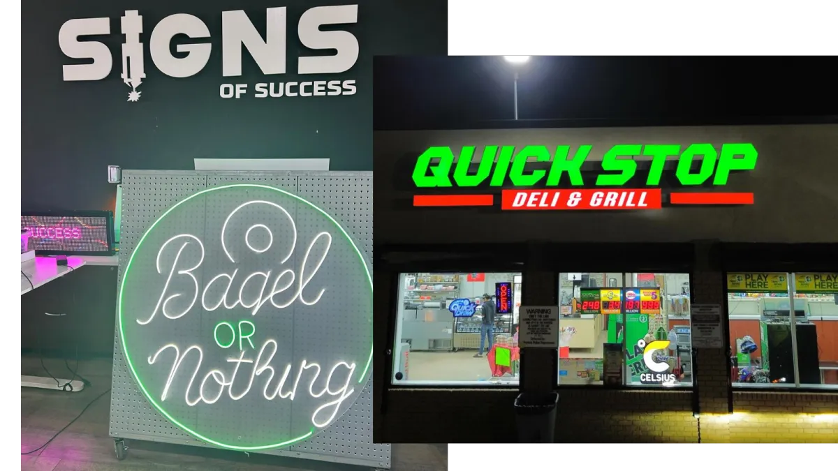 Multi-Brand Management commercial signage projects