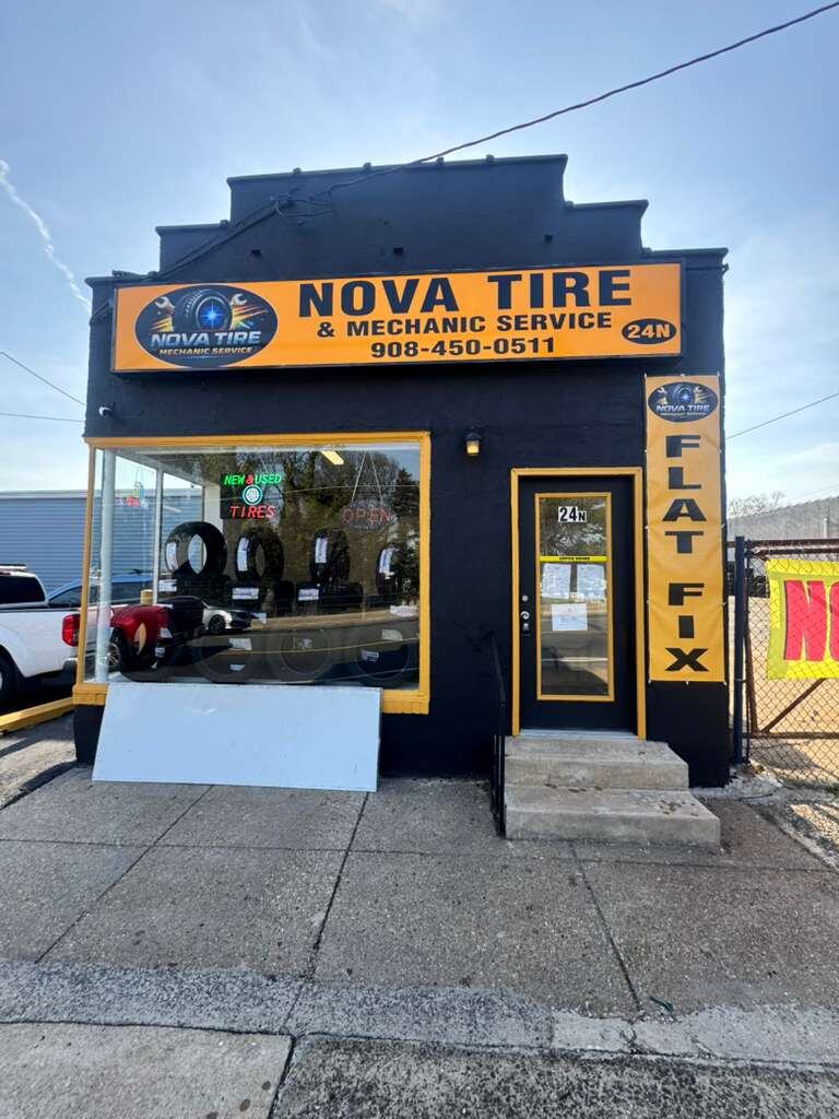 Nova Tire & Mechanic Service — Storefront Sign