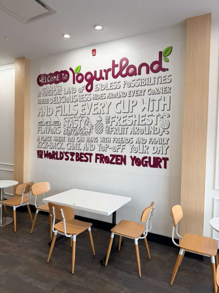 Yogurtland — Interior Wall Graphics