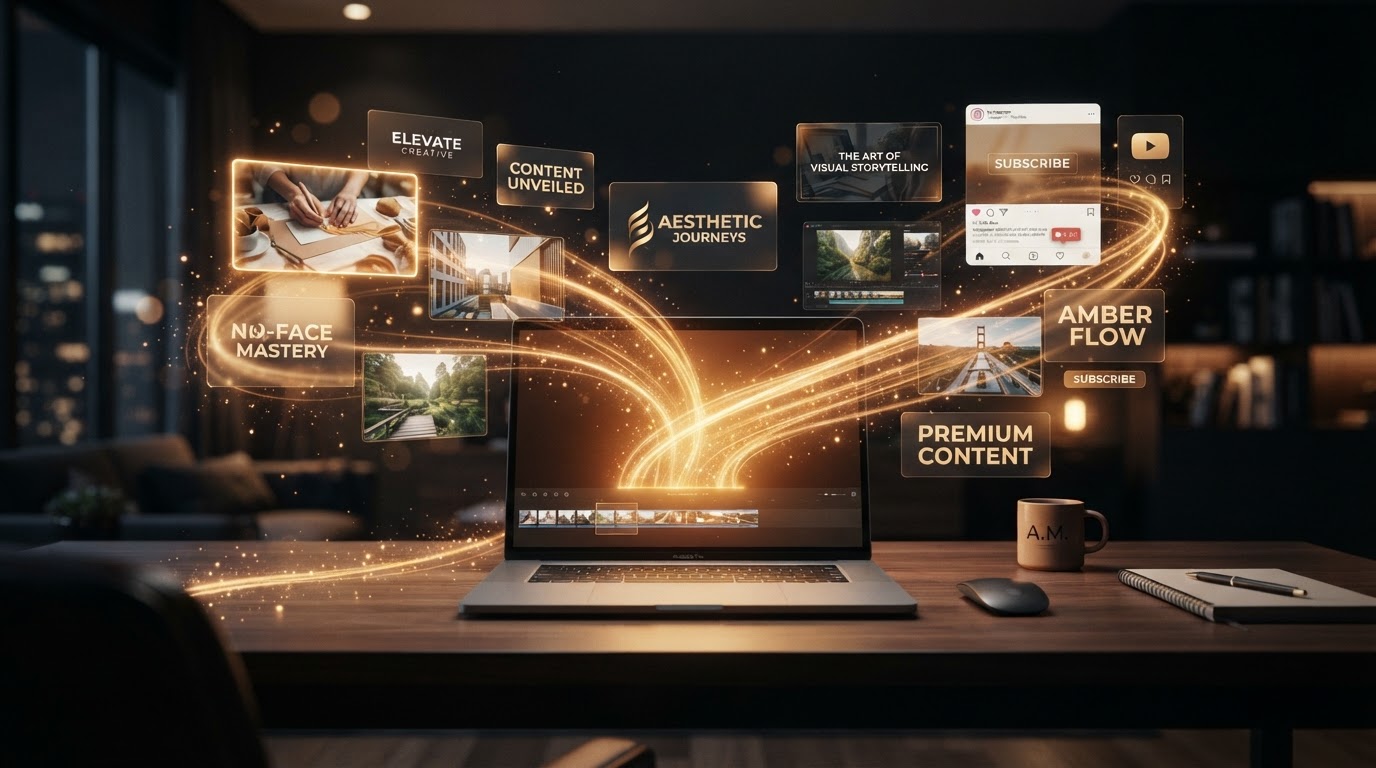 Laptop content studio