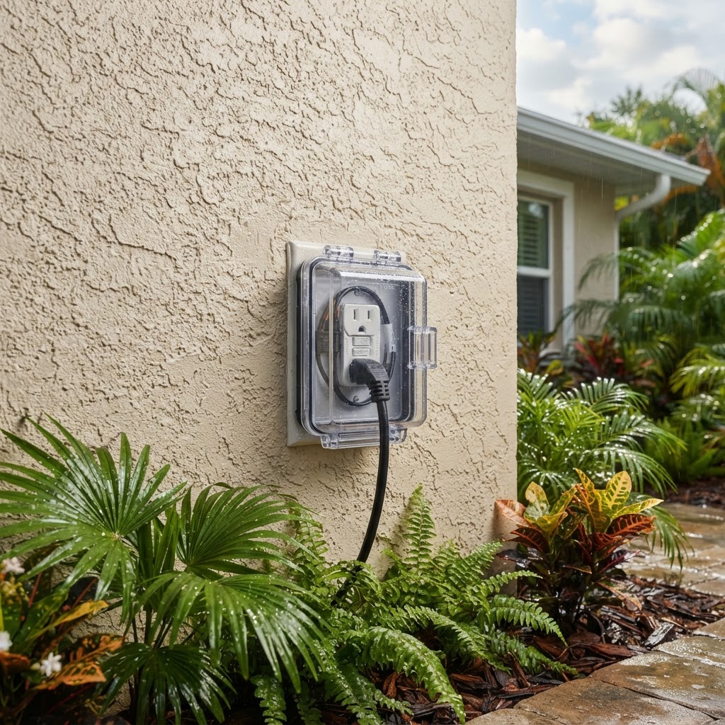 Outdoor Outlets in Florida: What Makes an Electrical Installation Weather-Ready?