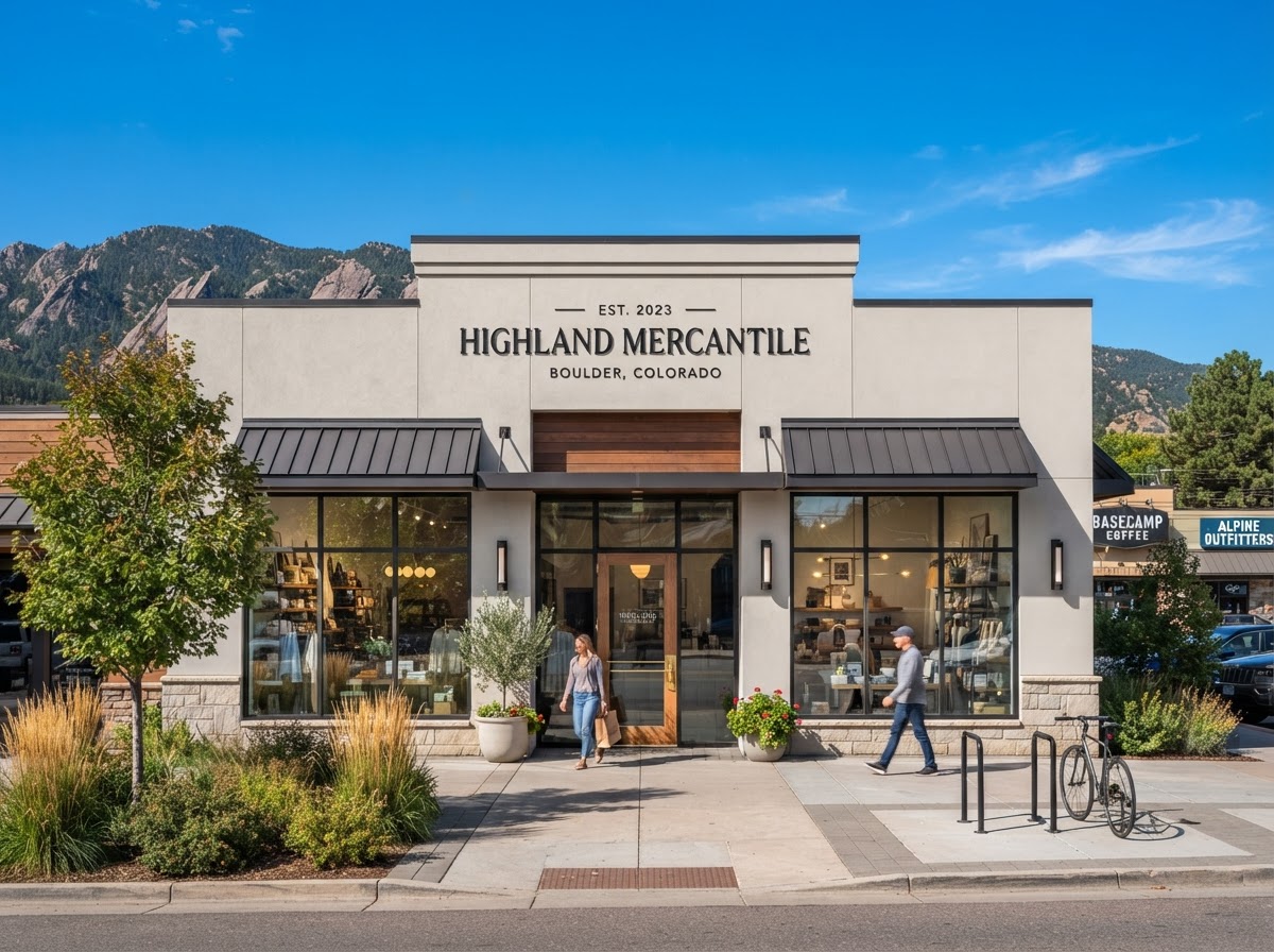 Commercial Retail Storefront Exterior Repaint