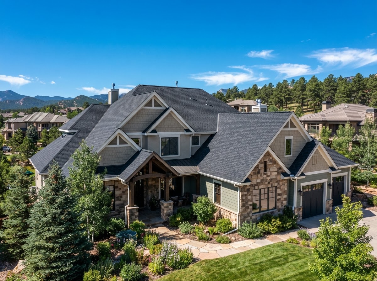Suburban Multi-Gable Architectural Shingle System