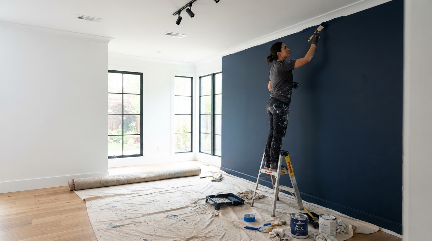 Interior Accent & Cabinet Refinishing