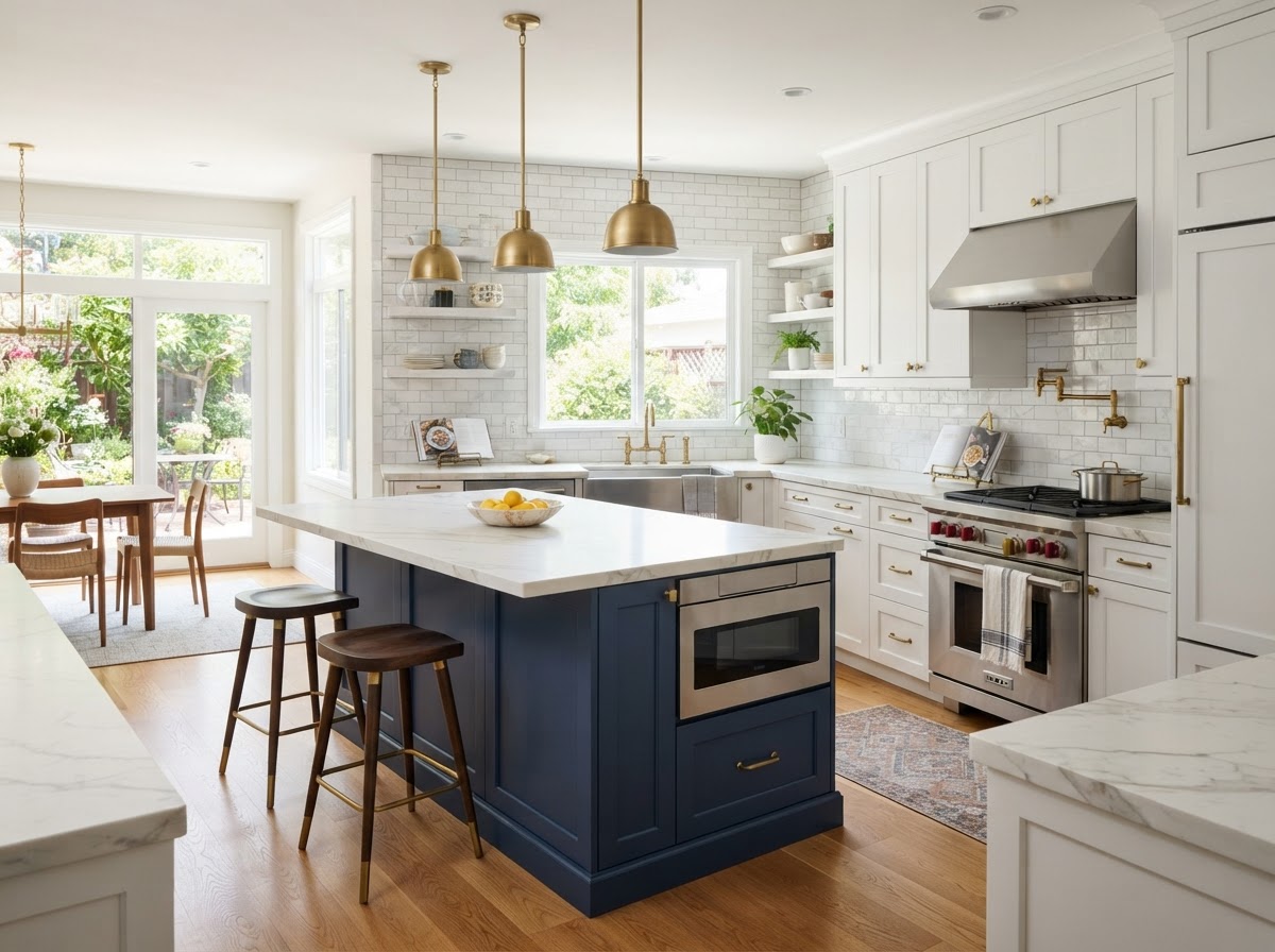 Factory-Smooth Kitchen Cabinet Spray Refinishing