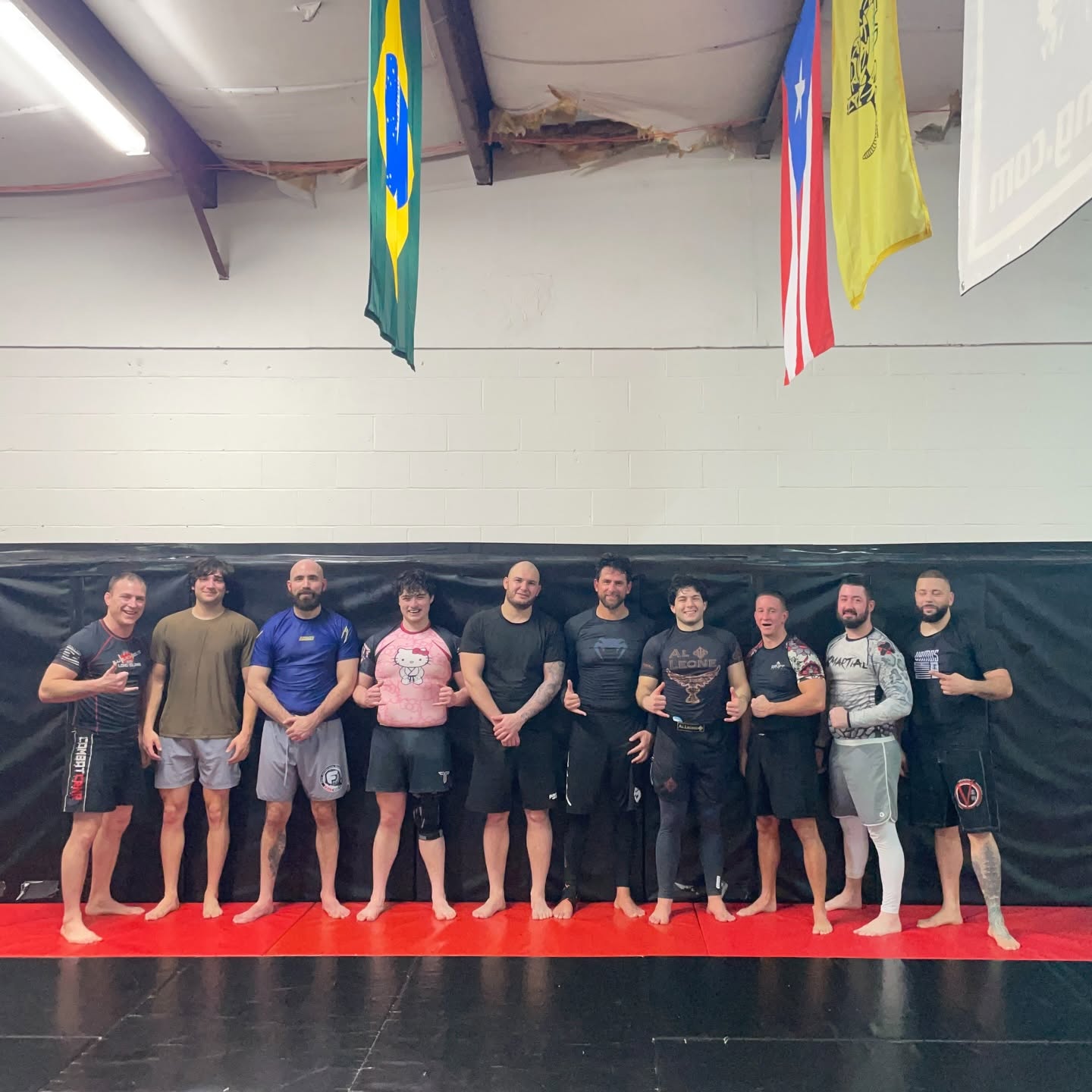 No-Gi Training Floor