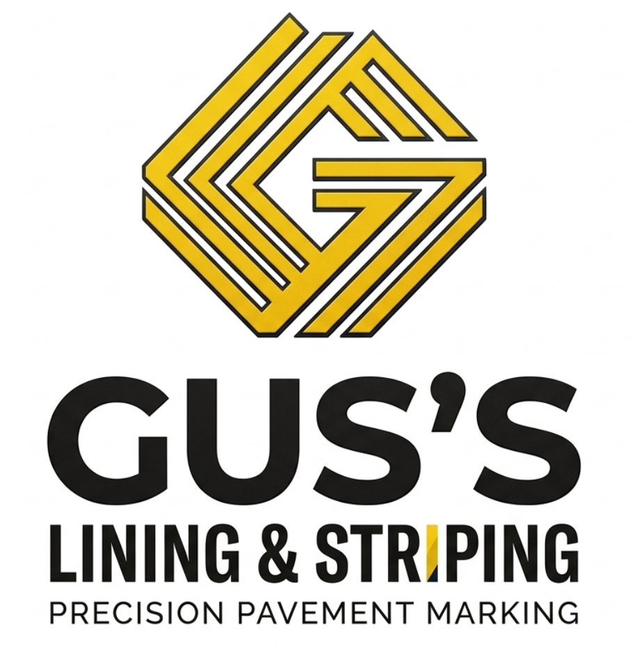 Gus's Lining and Striping logo
