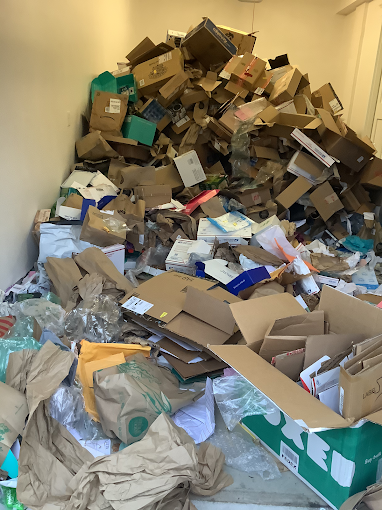 Garage & Storage Cleanout Before Cleanout