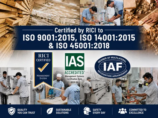 Triple ISO-Certified Craftsmanship