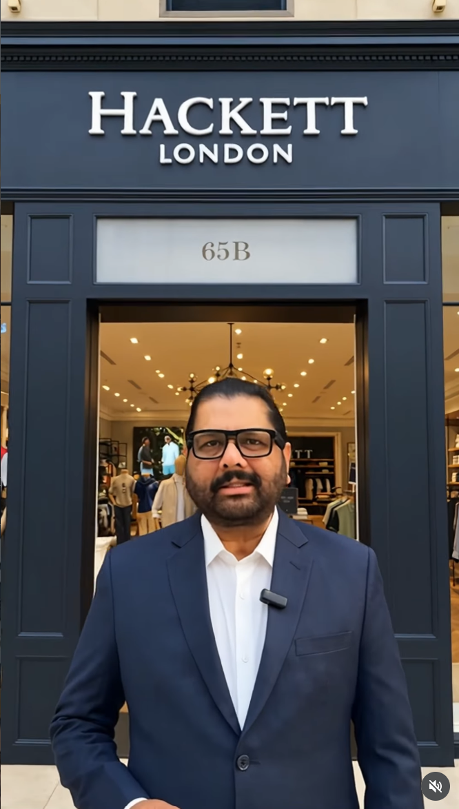 Hackett London store reveal - Abacus Interior Decoration