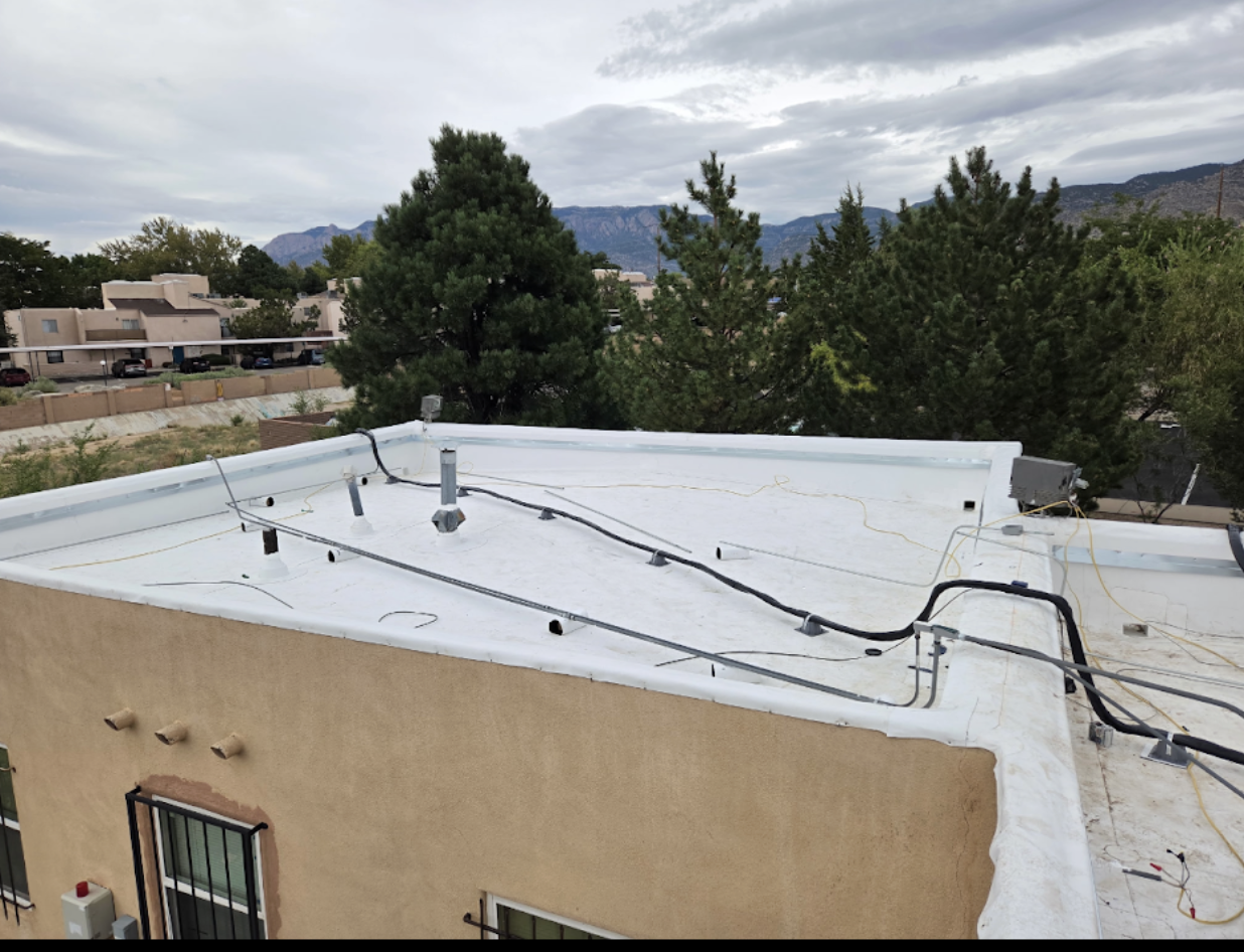 Commercial Flat Roof Penetrations & Sealing completed by Confidence Roofing LLC