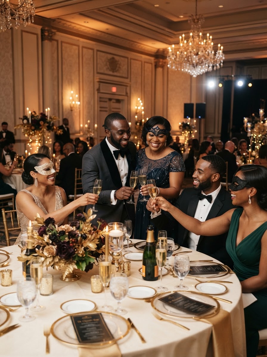 Elegant awards gala celebration