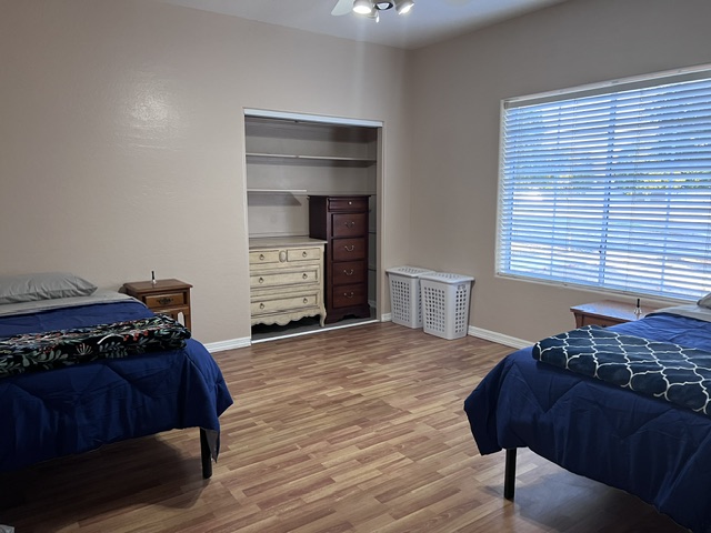 Quiet residential bedroom suite at Serenity Circle RTC in Mesa, AZ