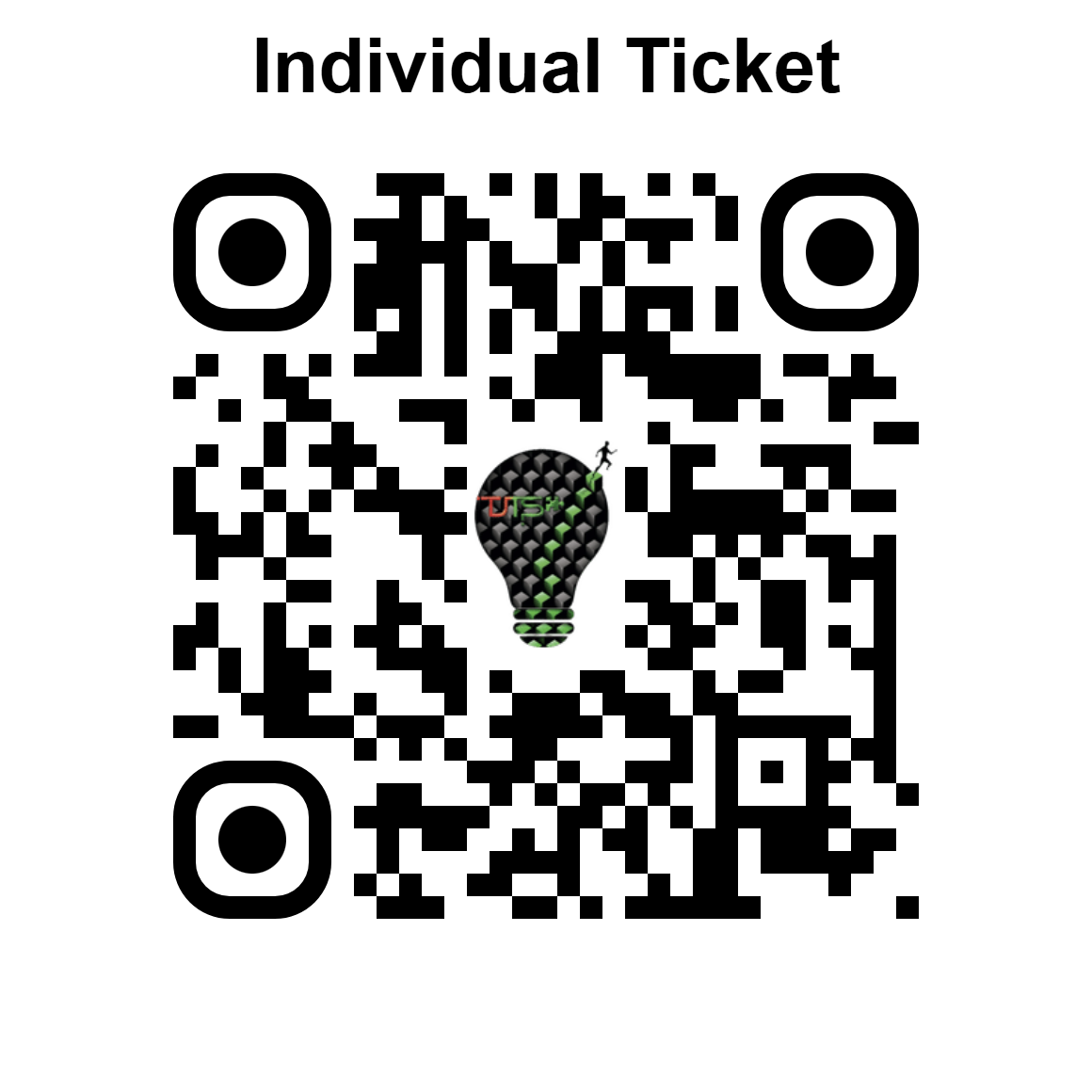 Scan QR Code to register for Individual Leader Pass