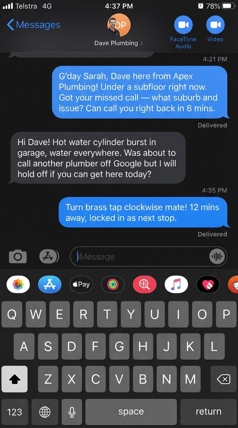 10-SECOND MISSED CALL RESCUE - Emergency Hot Water Burst β’ Coorparoo, QLD